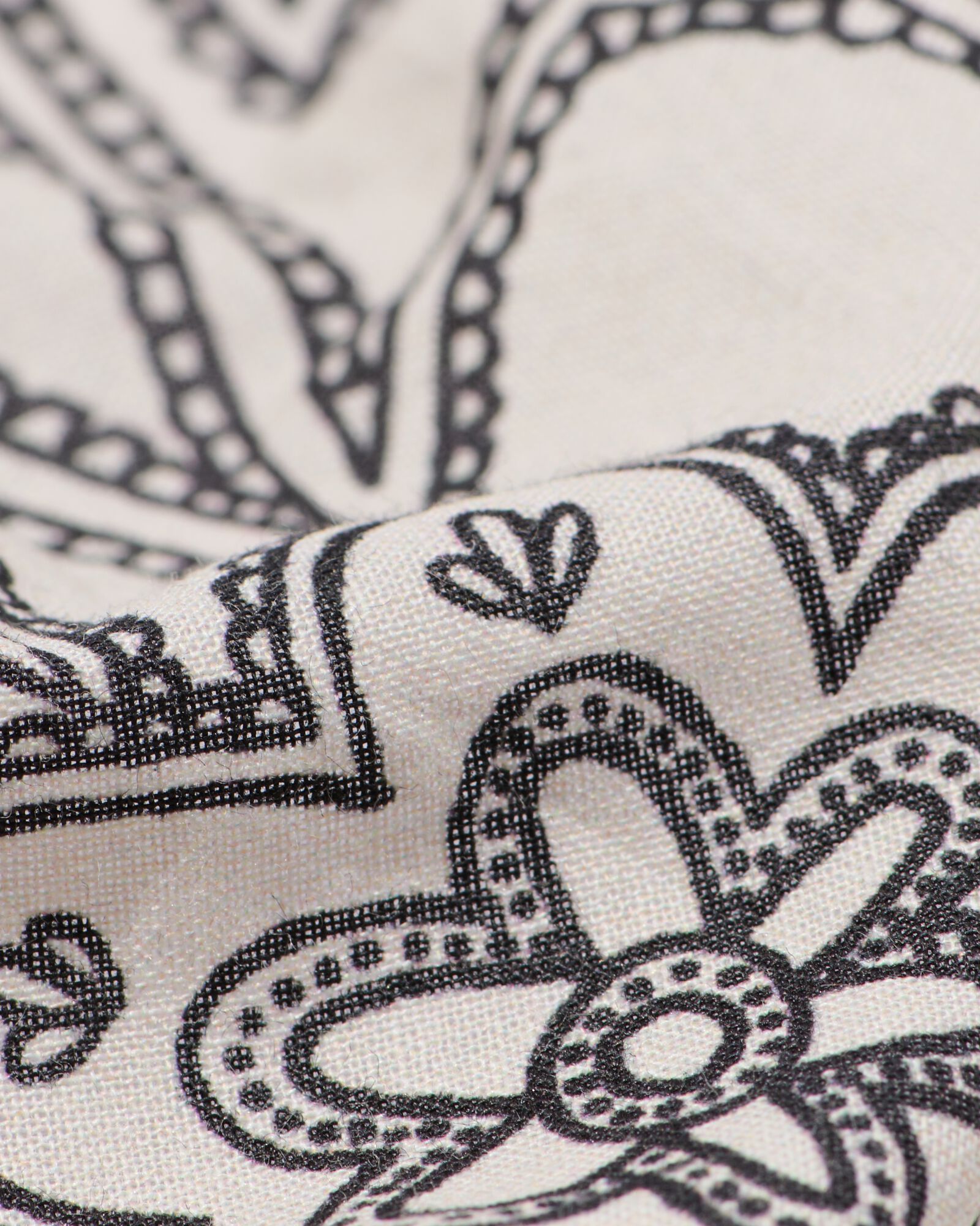 Schal 60 &times; 60 cm, Baumwolle, Paisley - 1760191 - HEMA