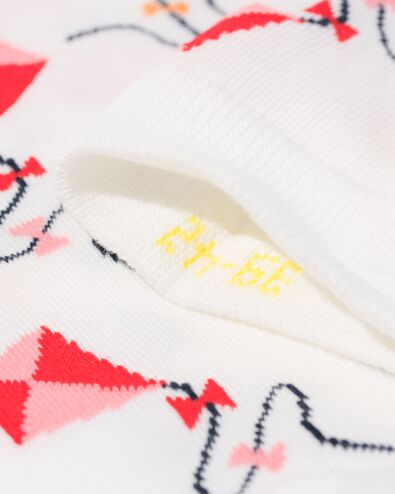 Socken f&uuml;r Erwachsene &bdquo;Go With The Flow&ldquo; eierschalenfarben eierschalenfarben - 4100290OFFWHITE - HEMA