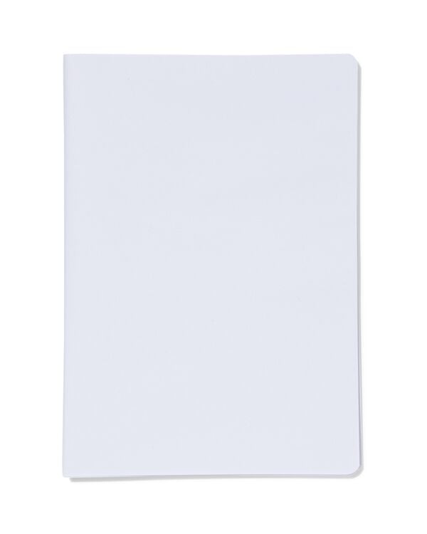 blanco navulling A5 voor notitieboek - 2 stuks - 14170085 - HEMA