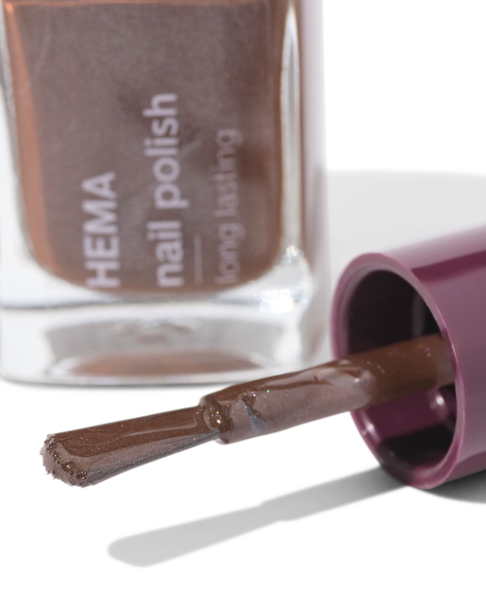 long lasting nagellak 295 chocolate mousse - 11241032 - HEMA