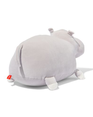 peluche 48 cm hippopotame gris   - 61100514 - HEMA