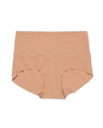 slip taille haute femme lissant marron clair - 19602775LIGHTBROWN - HEMA