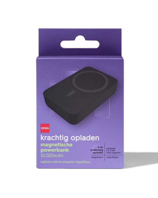batterie externe magn&eacute;tique 10 000 mAh - 39510006 - HEMA