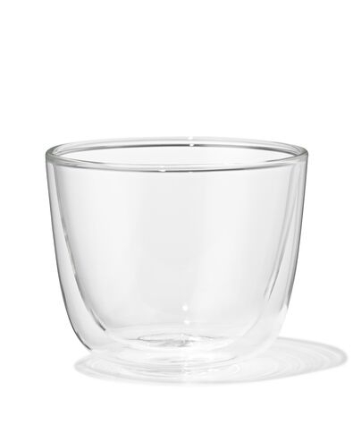 Becher, 350 ml, doppelwandiges Borosilikatglas - 80660344 - HEMA