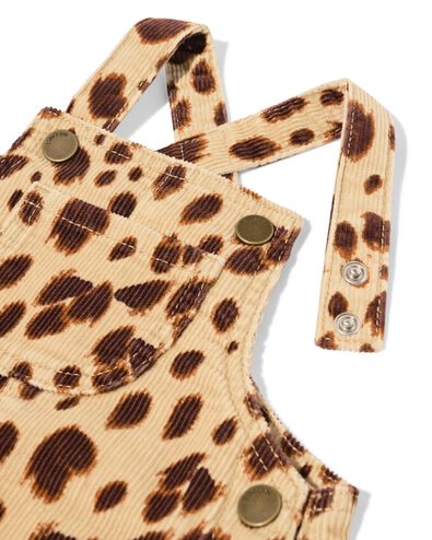 babyjurk luipaard zand zand - 33052270SAND - HEMA