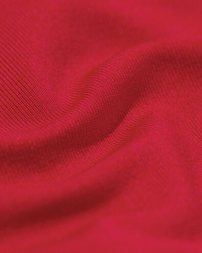 slip brésilien femme micro avec insert en dentelle rouge rouge - 19610264RED - HEMA