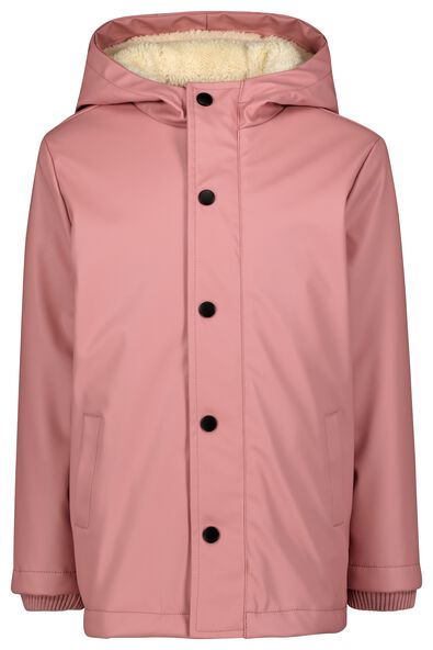 veste enfant à capuche rose 98/104 - 30843362 - HEMA