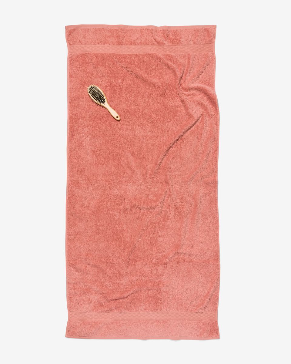 Duschtuch, 70 x 140 cm, schwere Qualität, rosa - 5200709 - HEMA