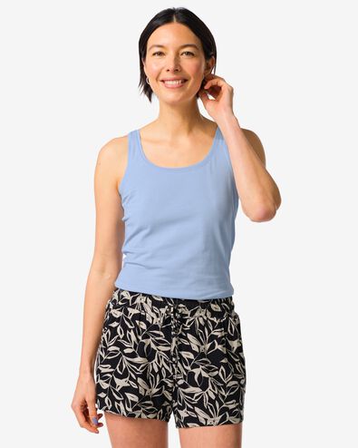 Damentop Carry hellblau hellblau - 36310380LIGHTBLUE - HEMA