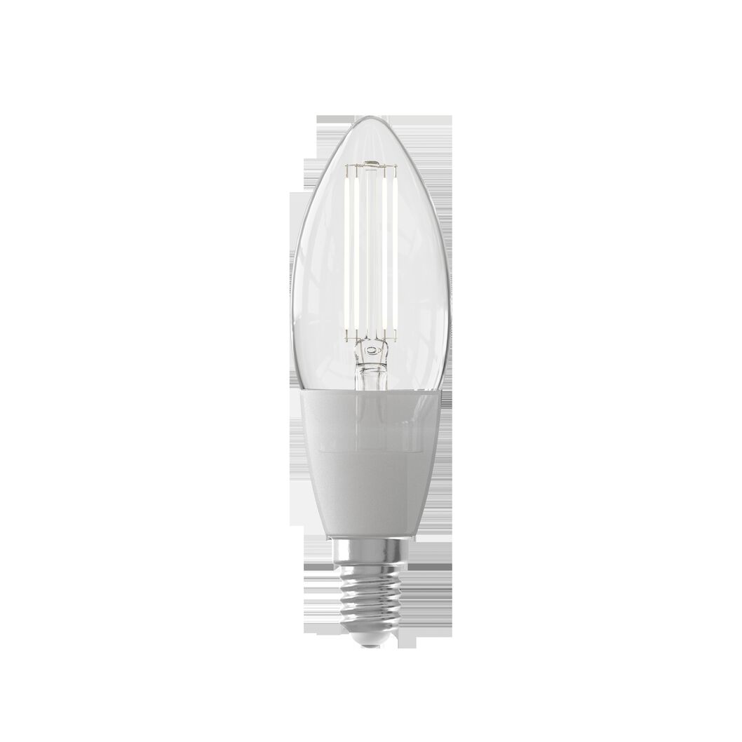 Meter Beknopt Wereldbol Smart-LED-Lampe, klar, E14, 4.9 W, 470 lm, Kerzenlampe - HEMA