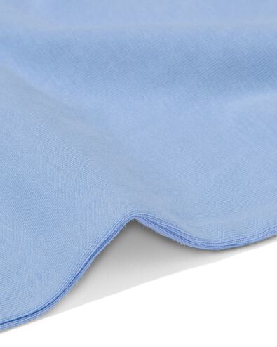dameshemd stretch katoen blauw M - 19650327 - HEMA