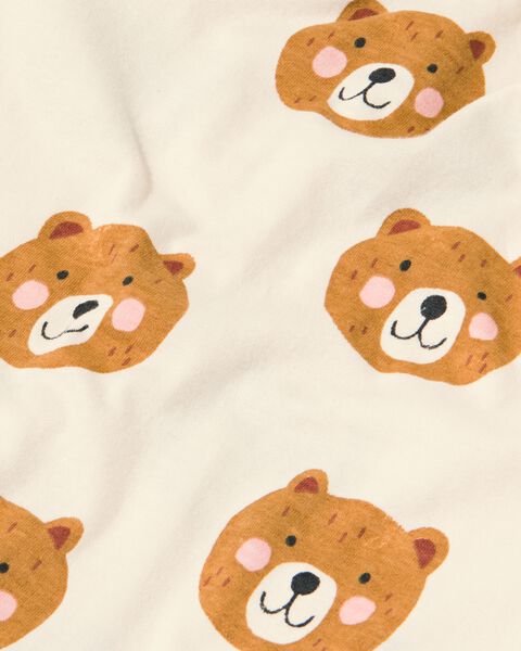 pyjama bébé coton ours beige beige - 1000030060 - HEMA
