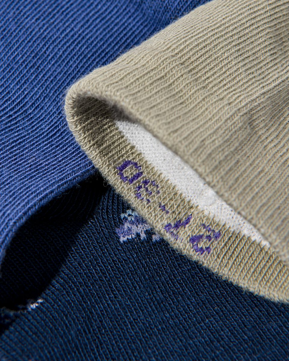 kinder sokken met katoen - 5 paar donkerblauw - 1000030131 - HEMA