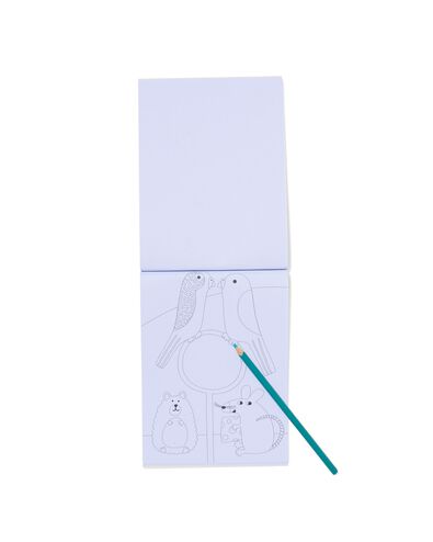 kleurboek A5 met stickers huisdieren - 15900114 - HEMA