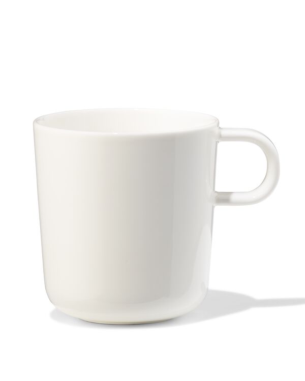 mug 350 ml KNAP new bone blanc - 80660302 - HEMA