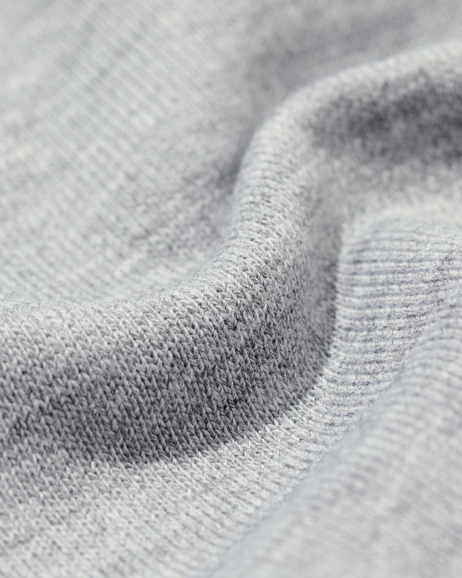 short homme coupe droite tissu sweat gris chin&eacute; gris chin&eacute; - 2109980GREYMELANGE - HEMA