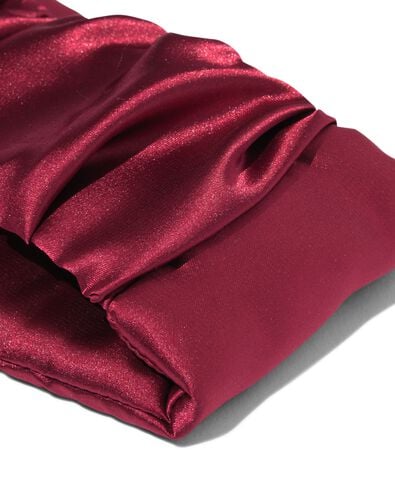 masque de sommeil satin bordeaux - 18670055 - HEMA