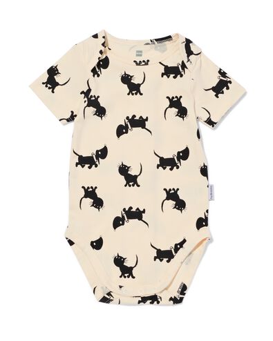 Takkie und Siepie Strampler Baumwolle mit Stretch eierschalenfarben eierschalenfarben - 33367240OFFWHITE - HEMA