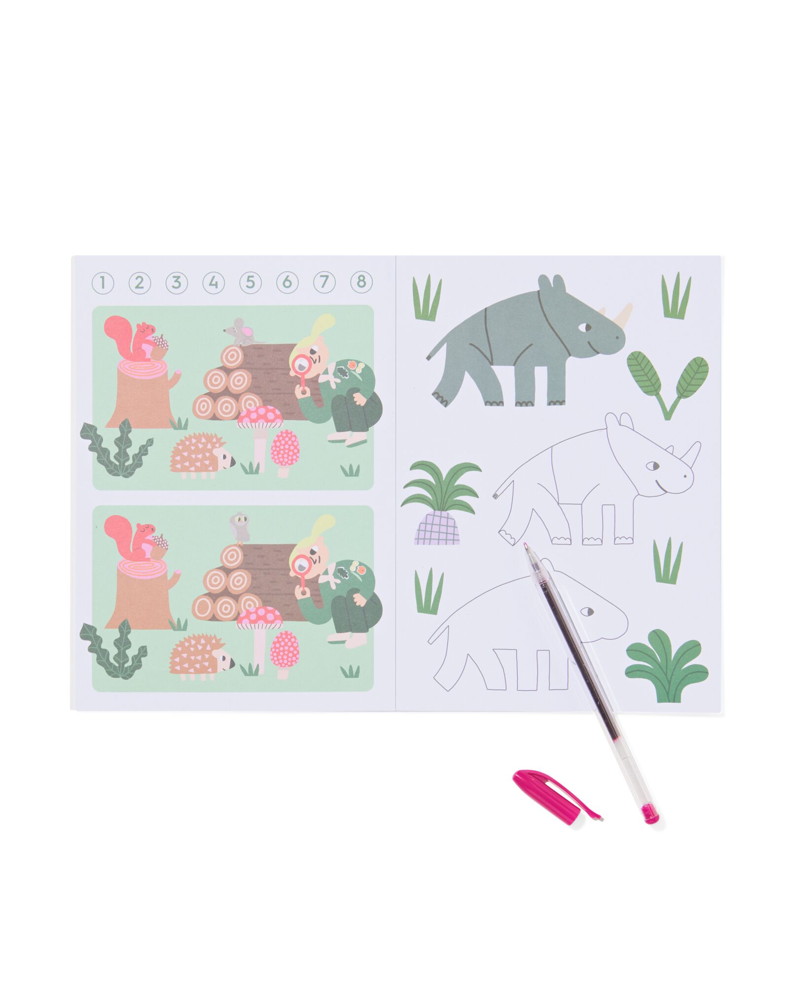 cahier d'activit&eacute;s A5 animaux - 15900297 - HEMA