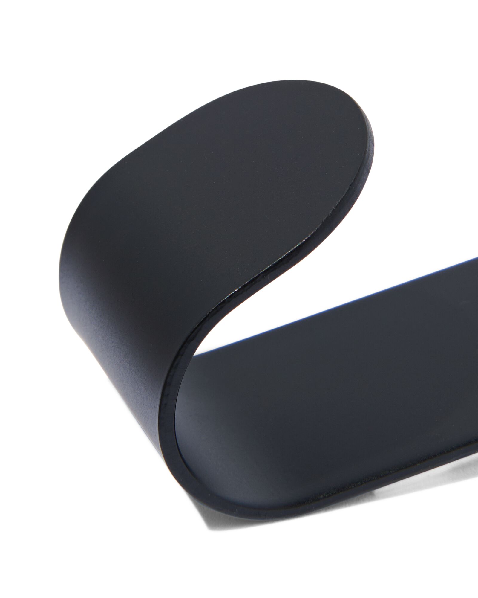 2&nbsp;crochets &agrave; coller inox noir 5x2.5 - 80330142 - HEMA