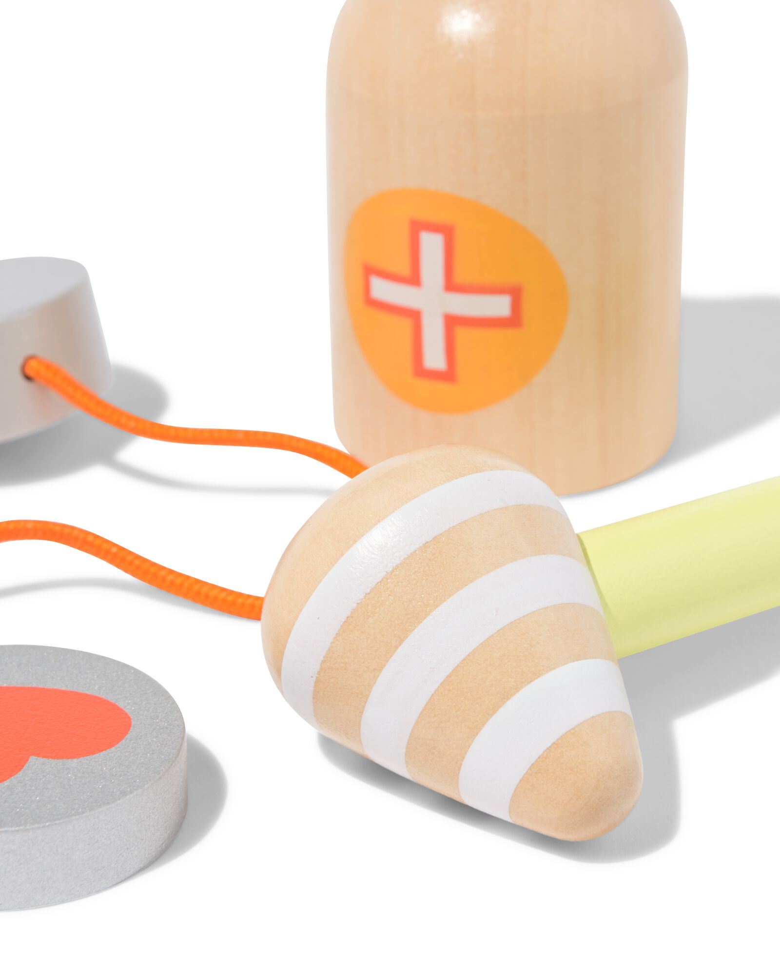 Arzttasche 21 &times; 19 &times; 12 cm, Holz - 15100234 - HEMA