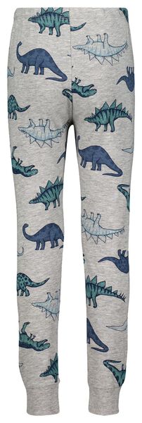 Kinder-Pyjama, Dinosaurier graumeliert graumeliert - 1000028398 - HEMA
