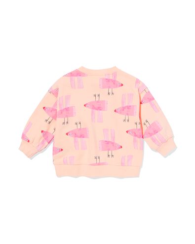 pull b&eacute;b&eacute; oiseau saumon saumon - 33057870SALMONPINK - HEMA