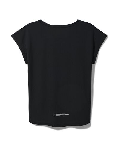 t-shirt de sport femme noir XXL - 36000061 - HEMA