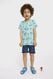 Kinder-T-Shirt, Palmen meerblau meerblau - 1000027889 - HEMA