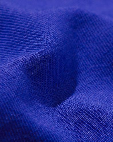 t-shirt femme slim fit col rond - manche courte bleu bleu - 36350560BLUE - HEMA
