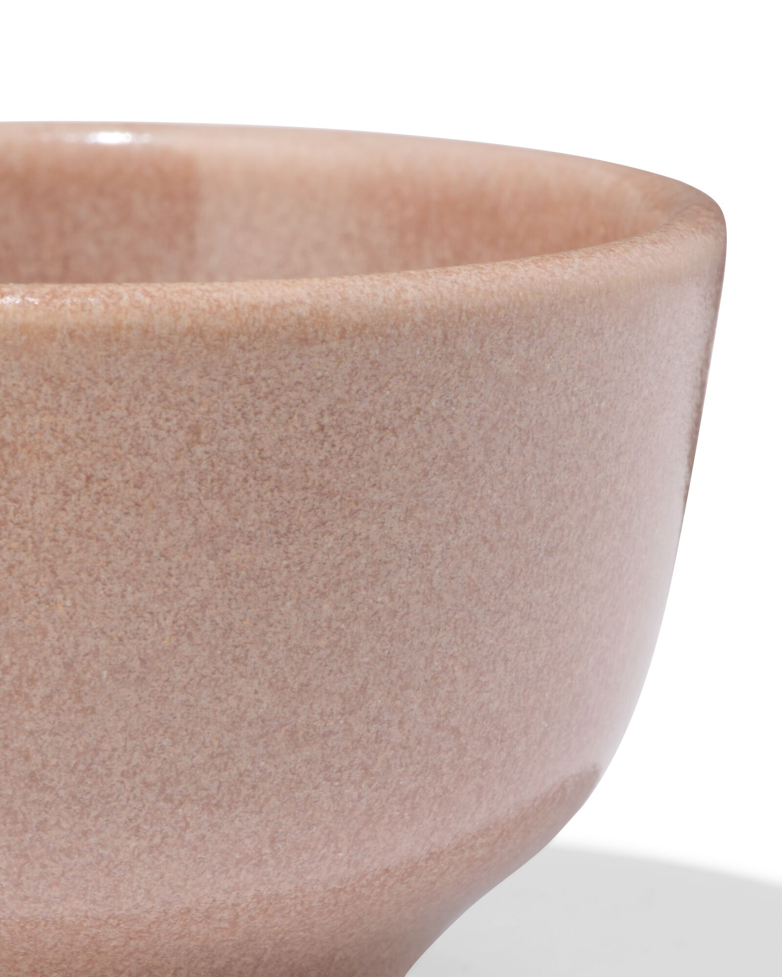 bol haut &Oslash;7cm PUUR gla&ccedil;ure r&eacute;active taupe - 9650179 - HEMA