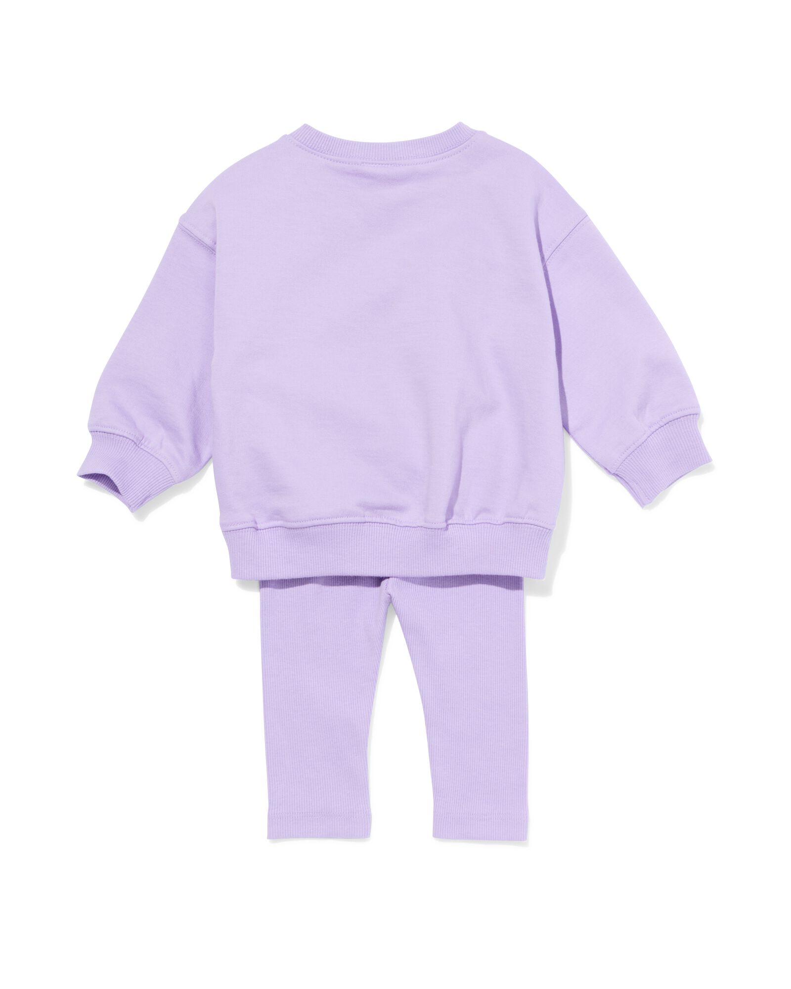 baby kledingset hartjes paars paars - 33044170PURPLE - HEMA