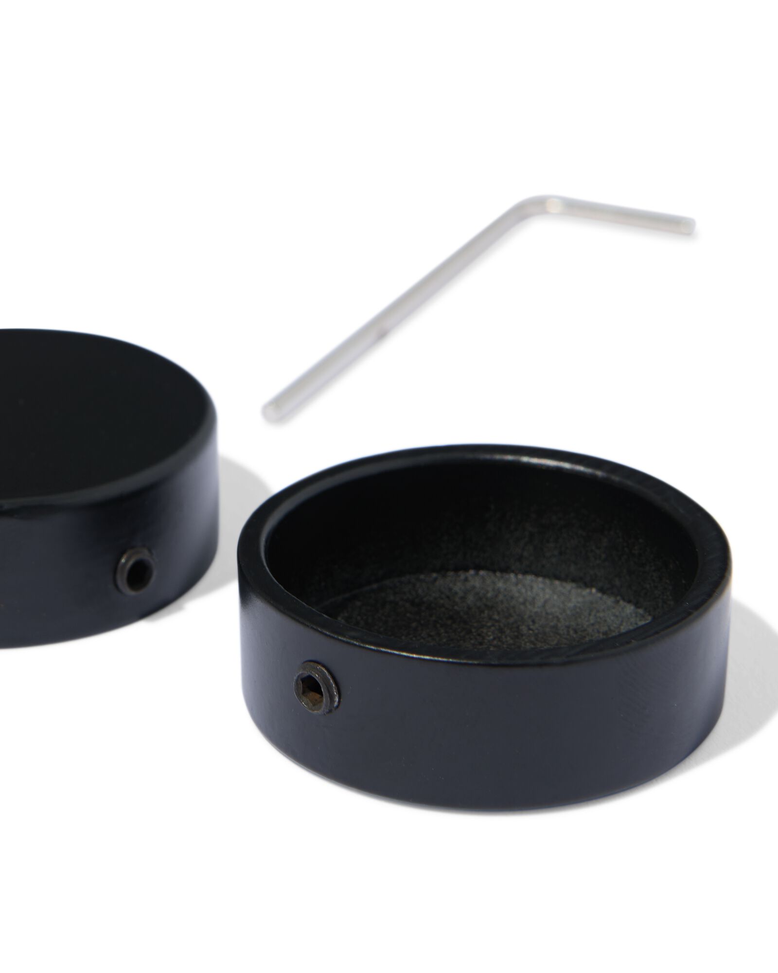 embout de tringle 29 mm noir - 2 pi&egrave;ces - 7502022 - HEMA