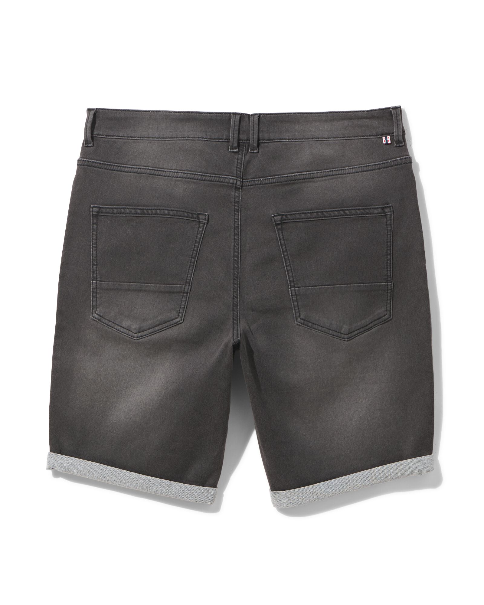 heren short jogdenim zwart - 1000030606 - HEMA