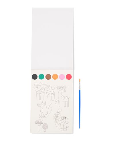 Aquarellbuch Waldtiere - 15900275 - HEMA