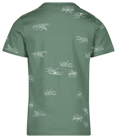 kinder t-shirt bugs groen - 1000023137 - HEMA
