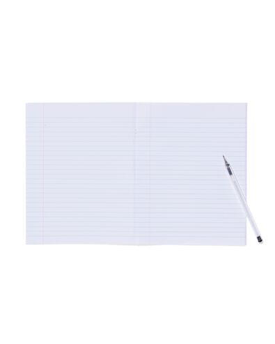 schriften blauw A5 gelinieerd - 3 stuks - 14120221 - HEMA