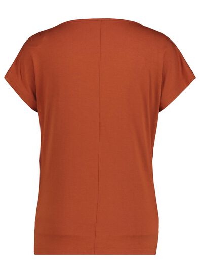 Damen-T-Shirt braun - 1000014844 - HEMA