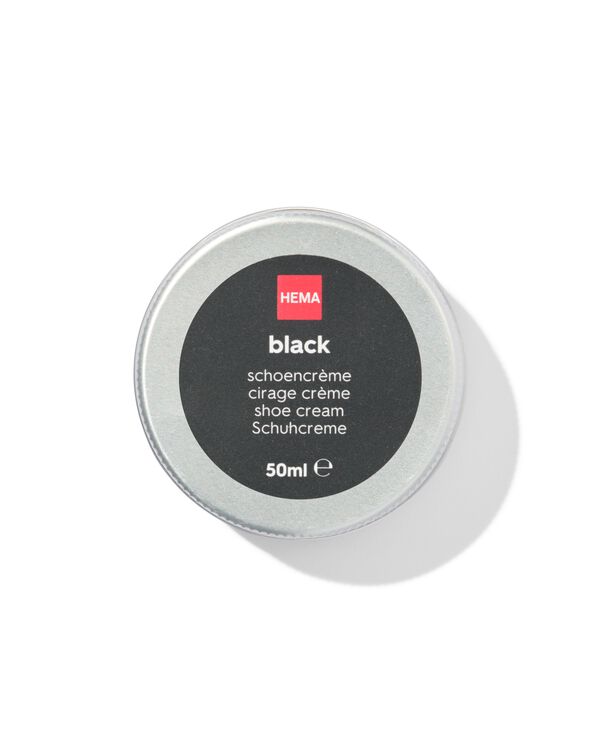 Schuhcreme, schwarz, 50 ml - 20500330 - HEMA