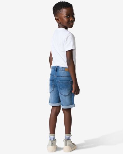 short enfant jogdenim bleu moyen bleu moyen - 30779724MIDBLUE - HEMA