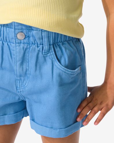 short enfant paperbag bleu - 30868631BLUE - HEMA