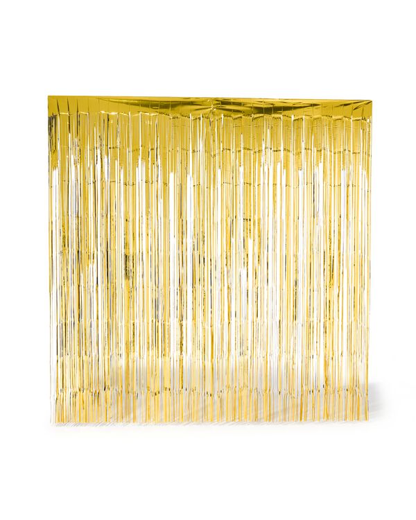 rideau de fête doré 200x200 cm - HEMA