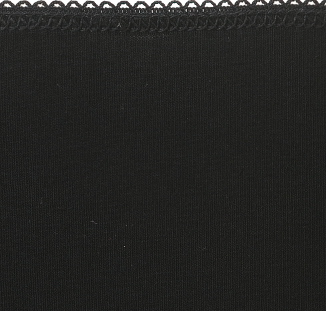 3 slips taille haute femme coton noir noir - 1000006536 - HEMA