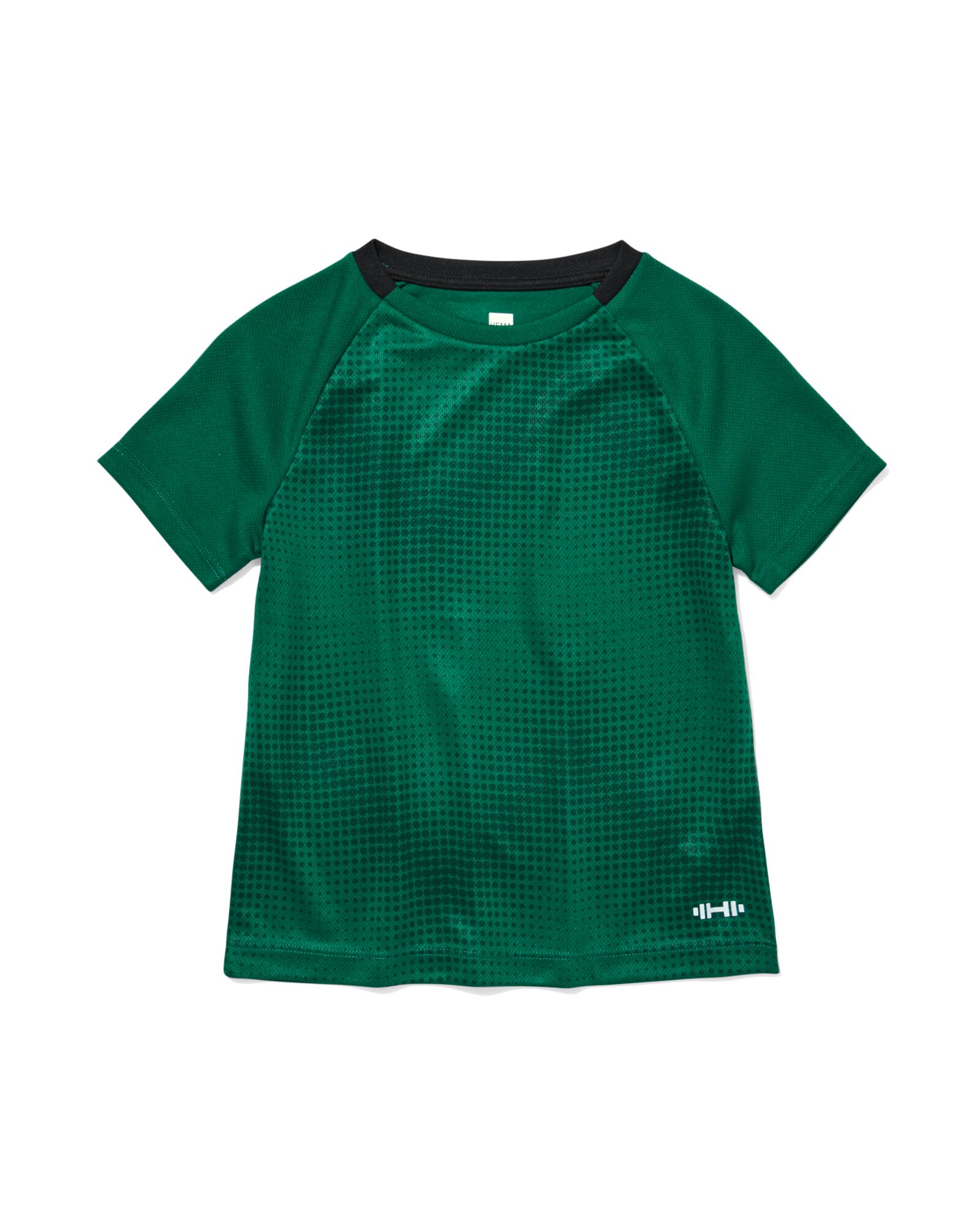 kinder voetbalshirt  donkergroen donkergroen - 30690137DARKGREEN - HEMA