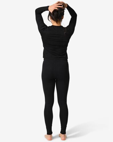 pantalon thermique femme noir noir - 1000002084 - HEMA