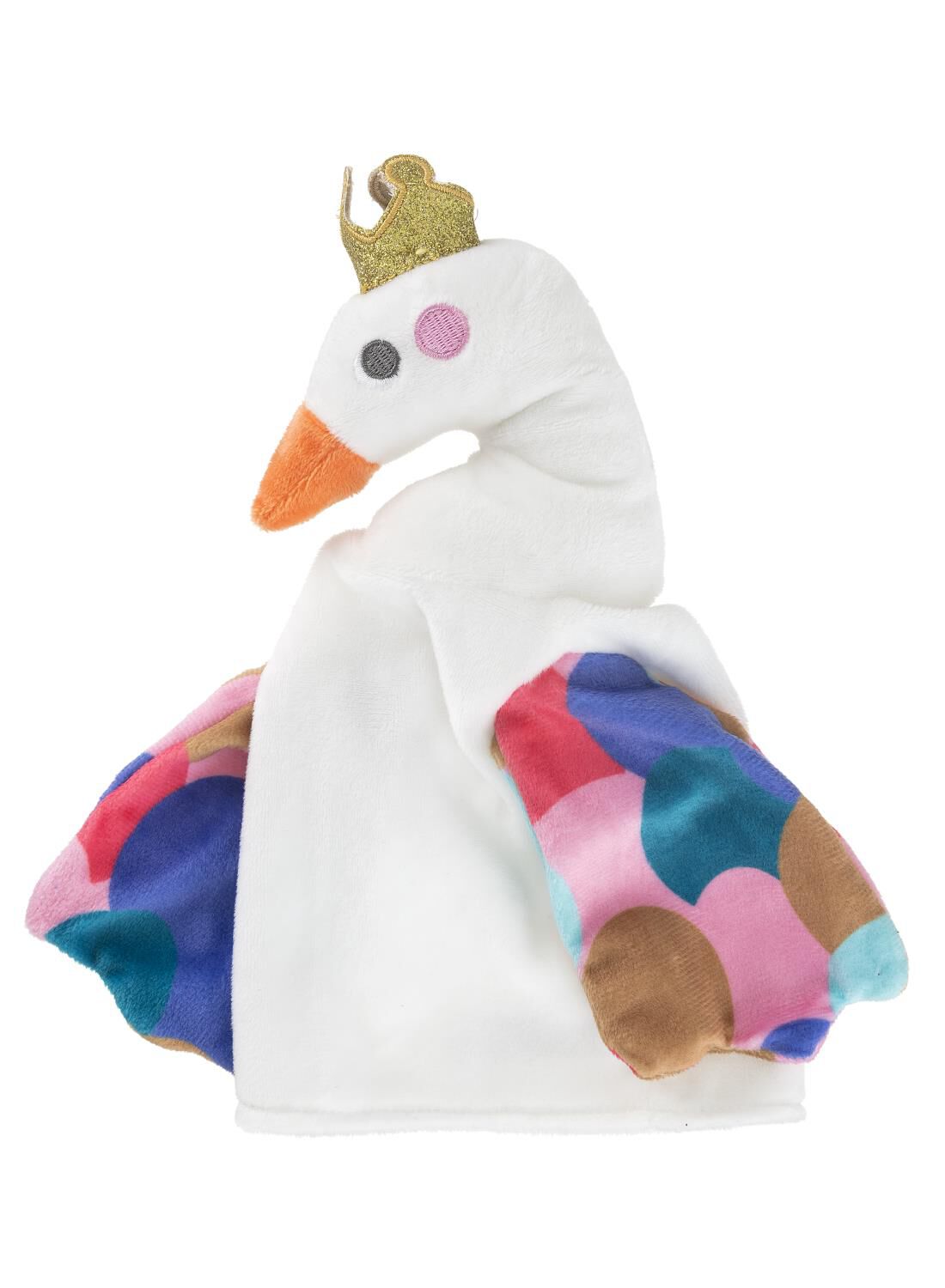 swan hand puppet