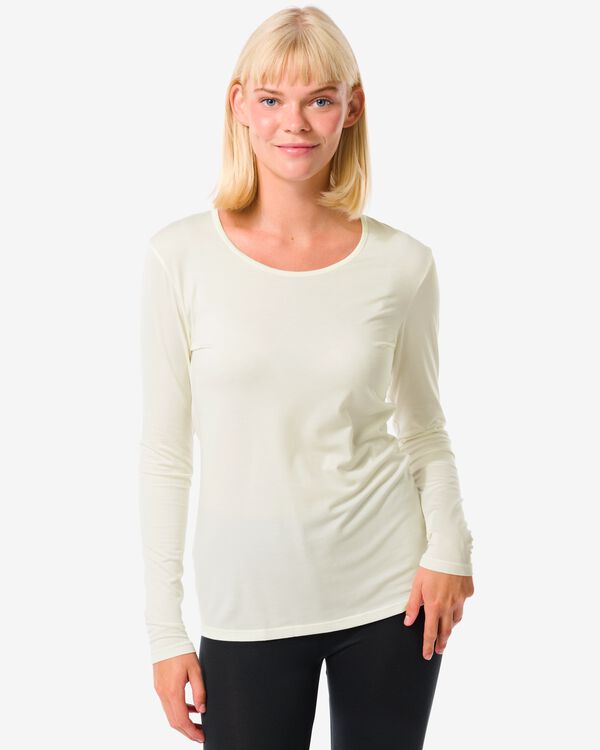 Sous-vêtement Thermique Femme Ekouaer - Manches Longues, Col Montant - 87% Polyester, 13% élasthanne - Taille S à XXL