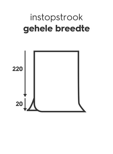 Bettbezug 140 &times; 200/220 cm, weiche Baumwolle, Blumen - 5700234 - HEMA