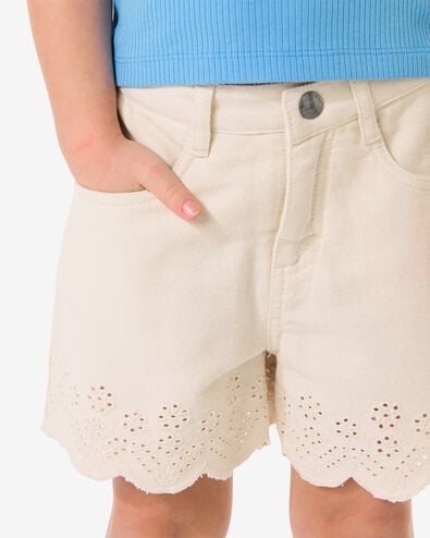 pantalon enfant  &eacute;cru &eacute;cru - 30843917ECRU - HEMA