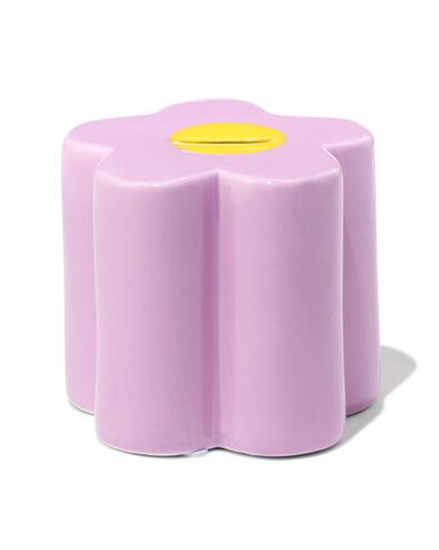 tirelire poterie fleur 12 x 10,5 - 61110098 - HEMA